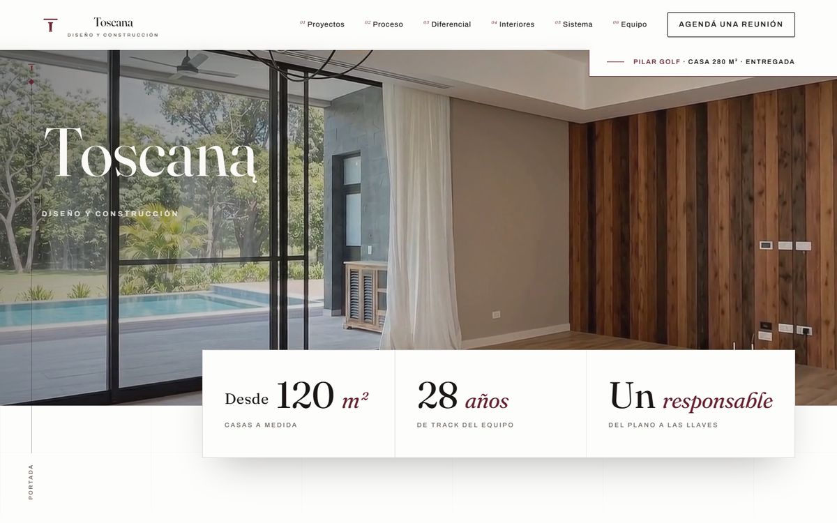 Sitio de Toscana: diseñamos y construimos tu casa